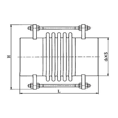 SHPA、SHPE型单层通用膨胀节（0.25MPa）